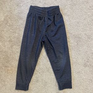 Nike Kids Dark gray Sweatpants with black side swoosh